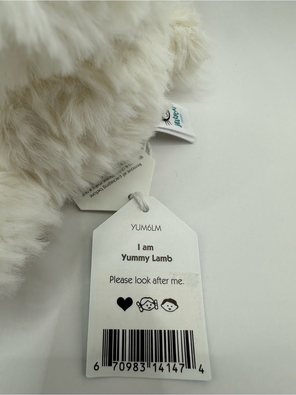 NWT Jellycat Yummy Lamb retired - Picture 3 of 10